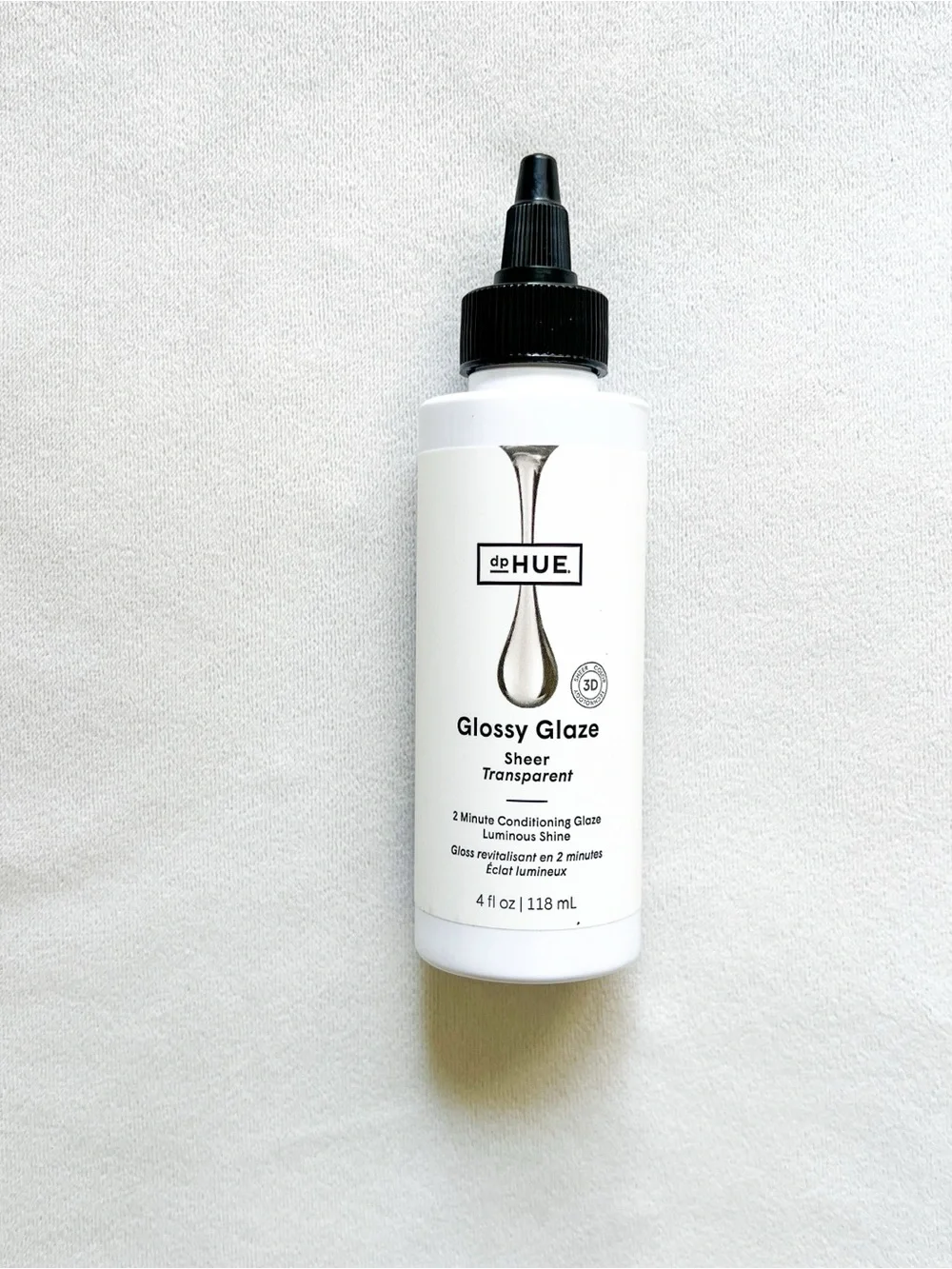dpHUE Glossy Glaze Sheer Conditioning Shine - White & Black